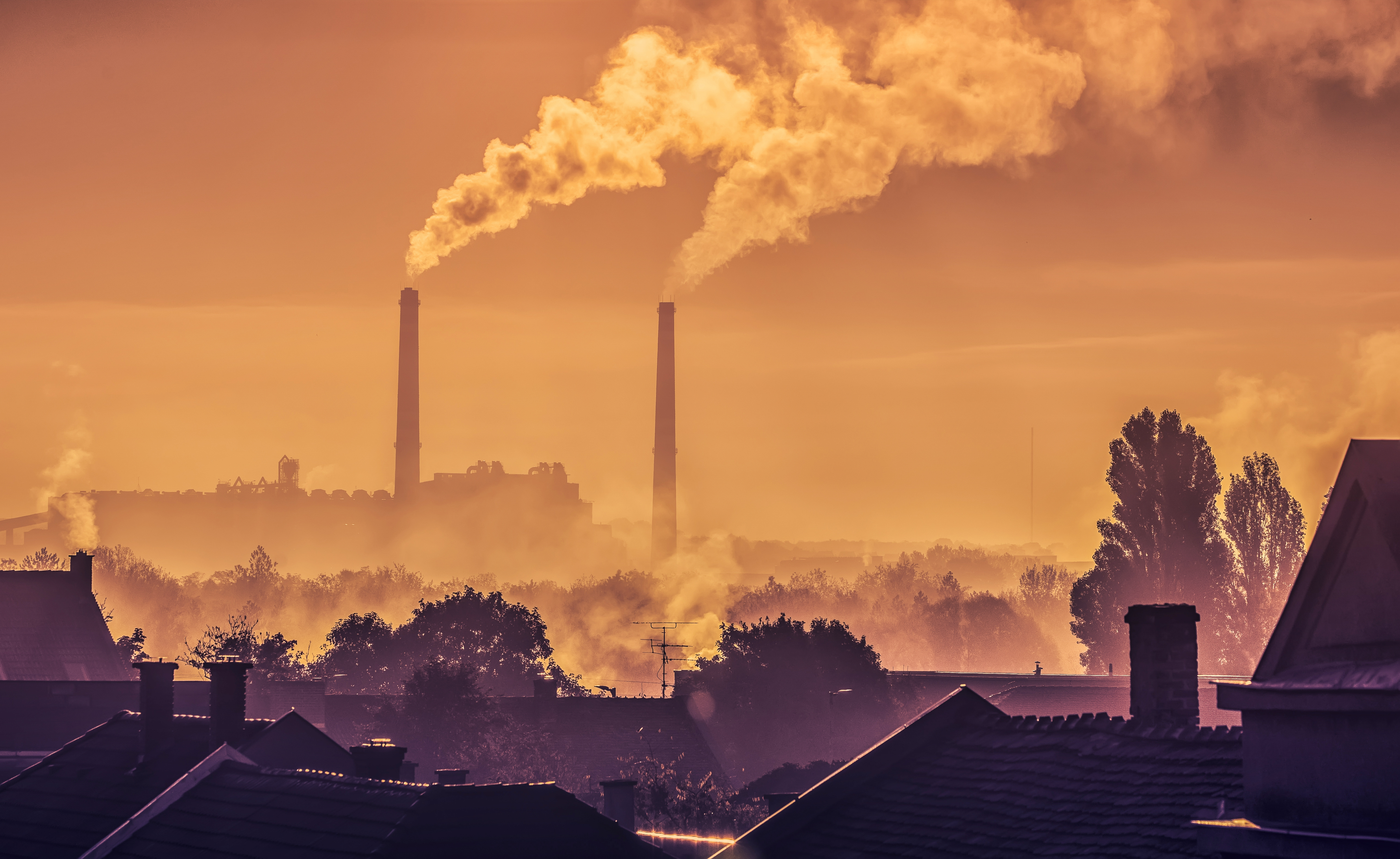 Air pollution at net-zero